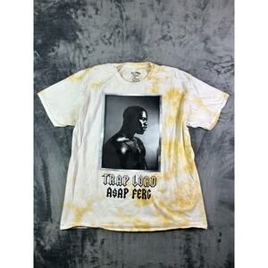 A$AP Ferg Trap Lord Tie Dye Graphic Rap Tee 3XL Unisex Hip Hop Grunge XL Men Fit